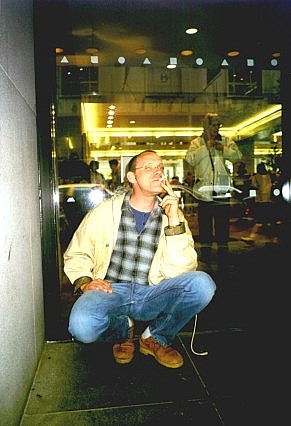 Jürgen vor dem MOMA